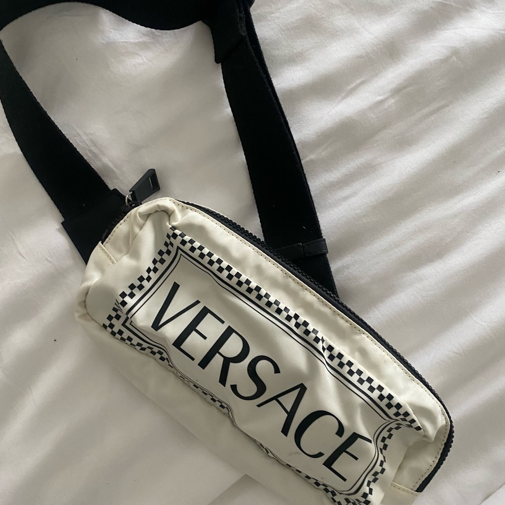 Versace nylon Fanny pack